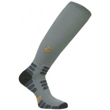 WORKSOX Worksox TWS 1000 Patented Graduated Compression Extra Cushion OTC Socks; Grey - Small TWS1000_GR_SM